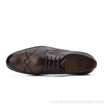 Genuine Leather Men Office Shoes